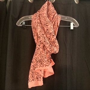 Pink Animal Print Scarf Muffler Wrapper Headscarf Bandana
